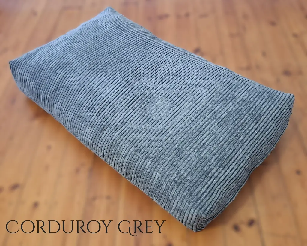 Corduroy Cushion Grey Fluffy TEXt.webp
